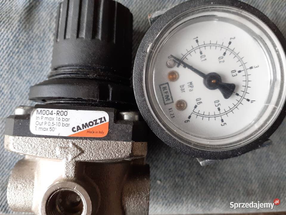 Pneumatyka Reduktor Camozzi Manometry Siłowniki sprzedam
