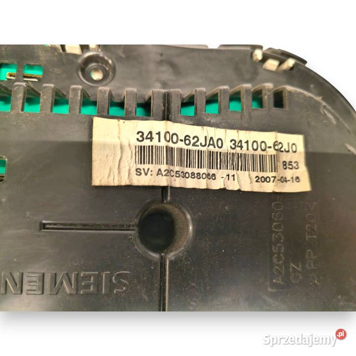 LICZNIK ZEGARY 3410062JA0 Suzuki Swift MK6 13 Chełm