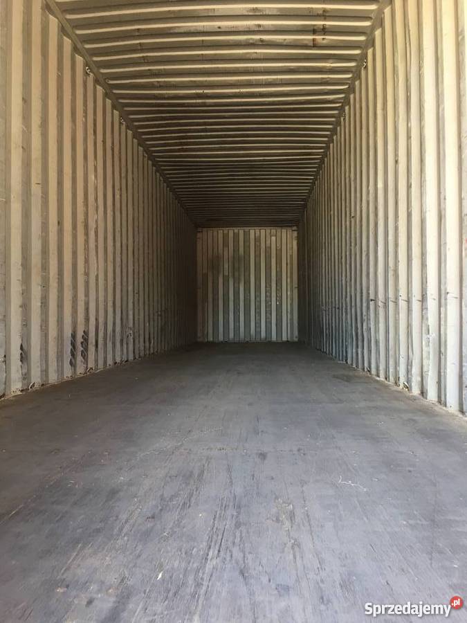 Kontener morski 12 m 40HC stalowy budowlany Poznań