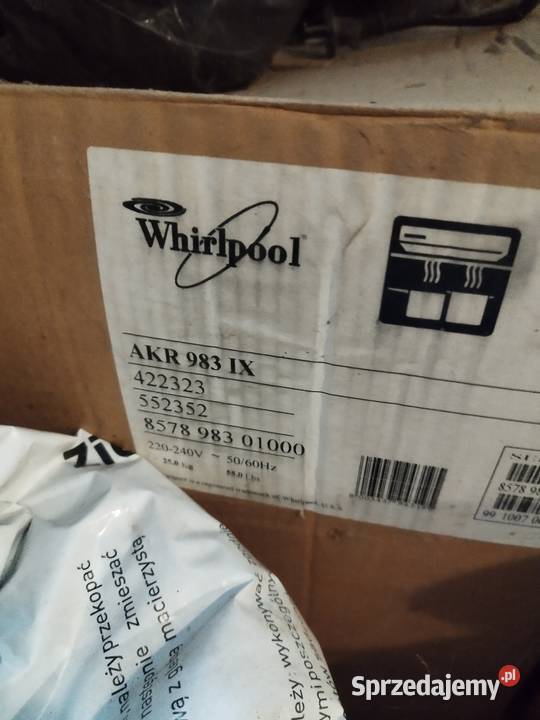 Nowy okap Whirlpool dolnośląskie sprzedam
