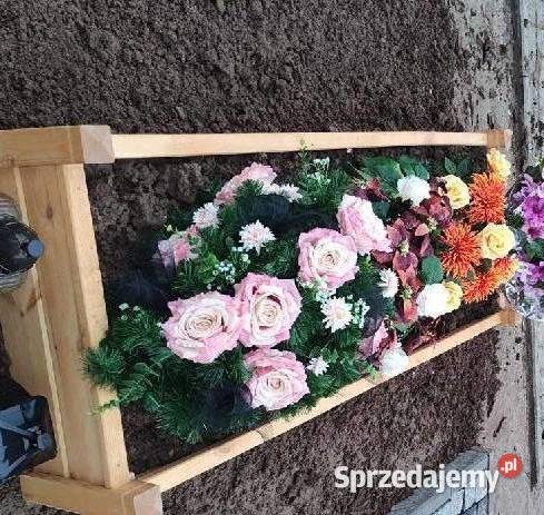 Obudowa grobu drewniana Nowe Miasto Lubawskie sprzedam