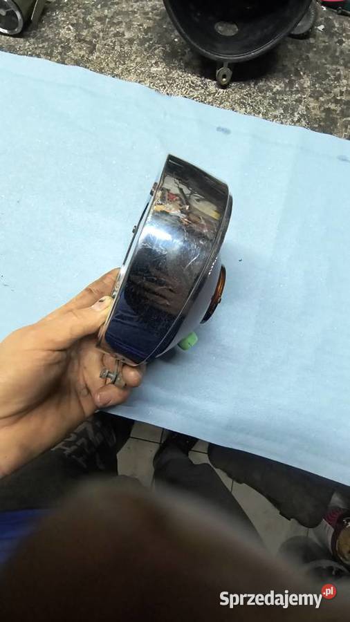 Reflektor szkło ramka odblaśnikiem jawa Mustang Pozostałe Rzeszów