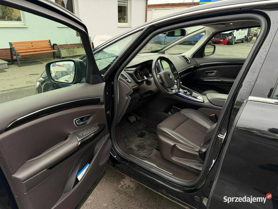 Renault Espace 16TCE 200 Automat Skóry Szklany wspomaganie kierownicy Espace Syców