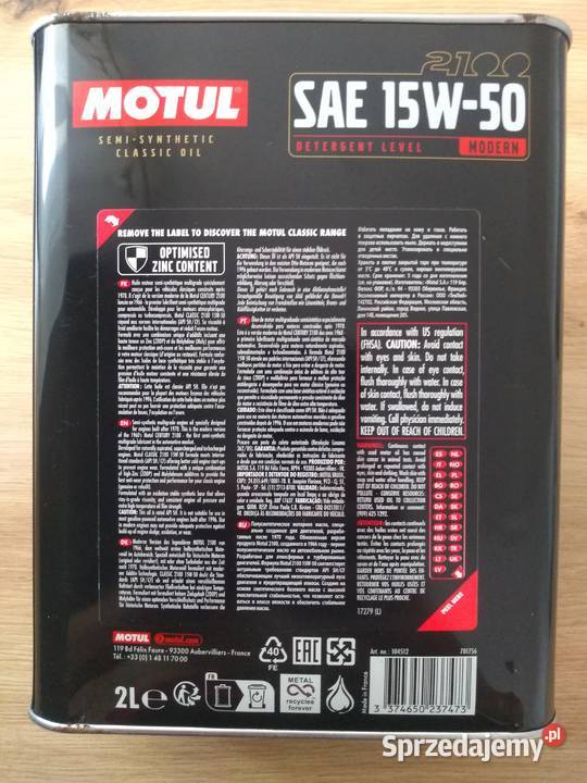 Olej Motul 15W 50 Oleje silnikowe Lublin