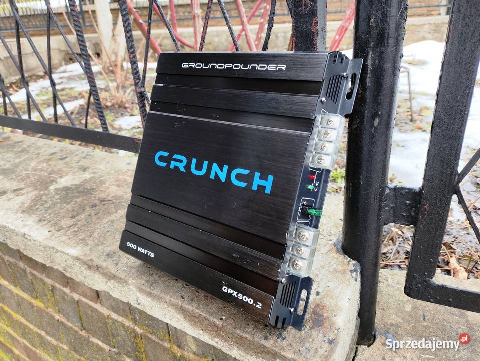 Wzmacniacz samochodowy 2 kanałowy Crunch GPX5002 Niegowonice