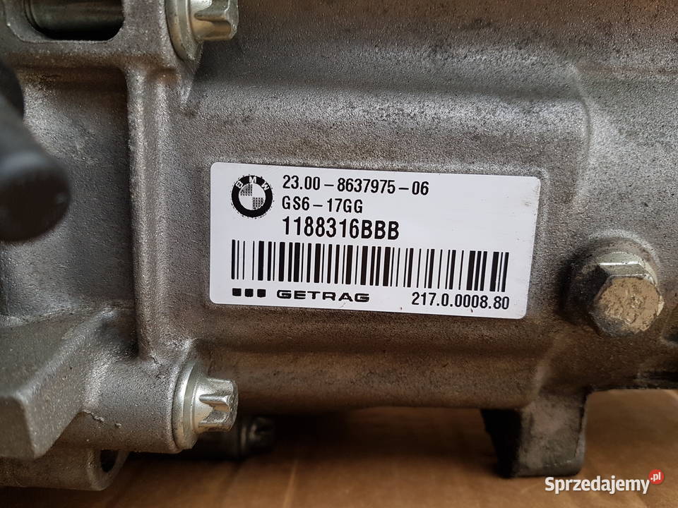 BMW 1 120 F20 f21 LIFT skrzynia biegów 6 biegowa Legnica