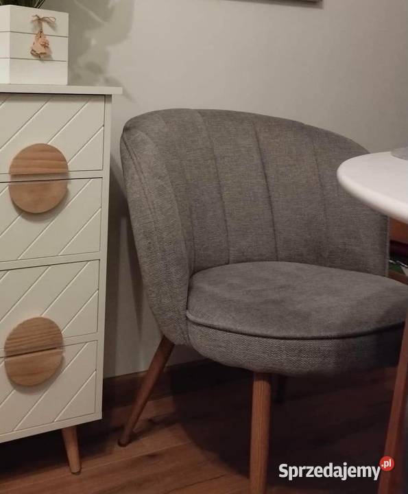 Wygodne krzesło do stołu fotel do salonu łódzkie Łódź