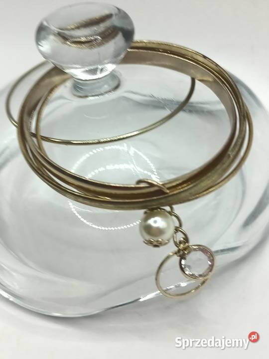 Biżuteria bransoletka 6 sztuk w kolorze złotym Zamość