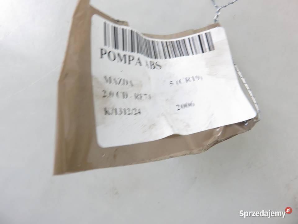 POMPA ABS MAZDA 5 CR19 06210904753 06210203414 osobowe