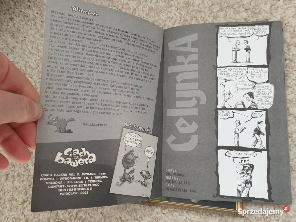Ciach Bajera tom 2 i 3 zestaw 2 komiksów Termos
