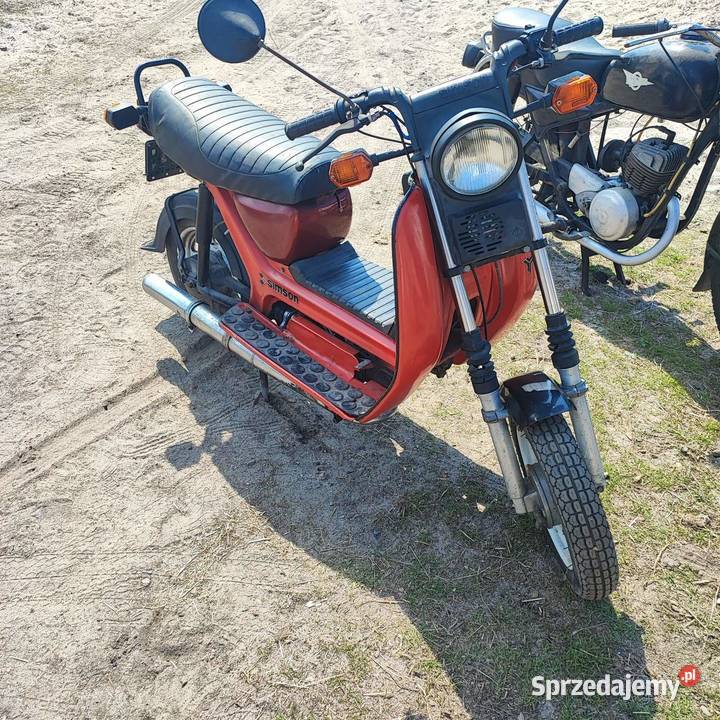 Simson Sr 50 4 biegi zarejestrowany w 11382km Zielona Góra