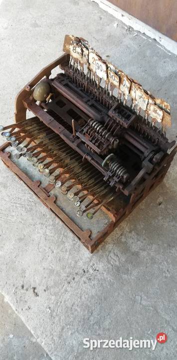 Kasa Fiskalna National z ROKU 1901 Niemiecka mazowieckie Poświętne sprzedam