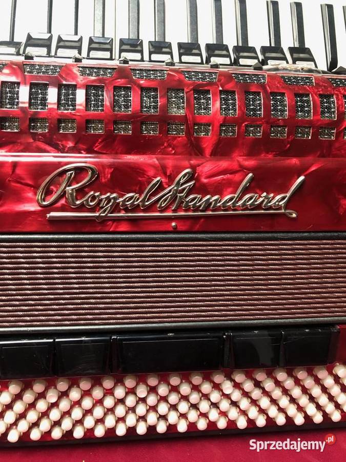 Akordeon Royal Standard Meteor 120 używany na małopolskie Kalwaria Zebrzydowska