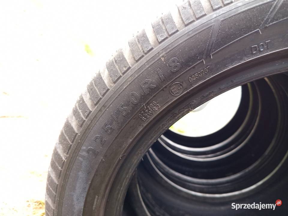 4x Opony Zimowe DUNLOP 22550R18 Ostróda