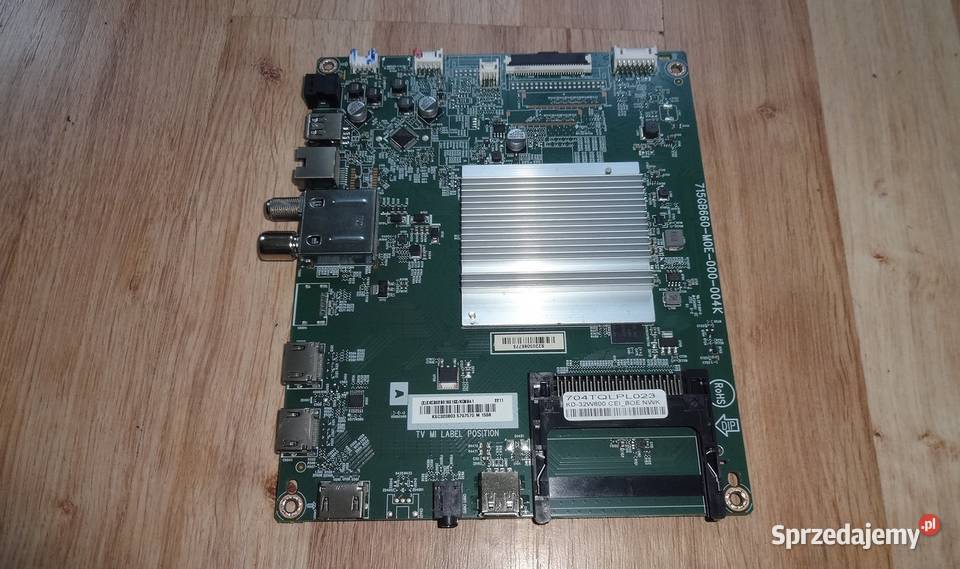 Płyta główna 715GB660M0E000004K SONY KD32W800 Pozostałe Szczecin