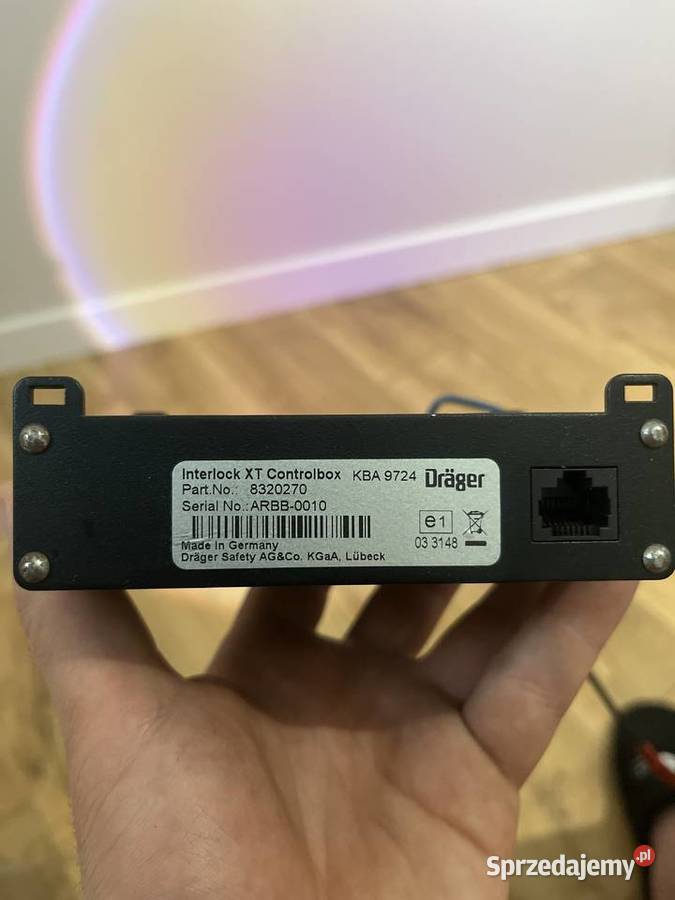 Interlock XT Controlbox Drager Wrocław sprzedam