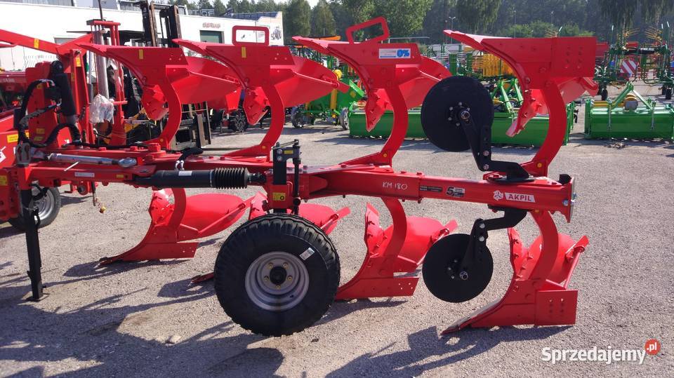 Pług obrotowy AKPIL 180 31 4 OKAZJA Promocja nieuszkodzony