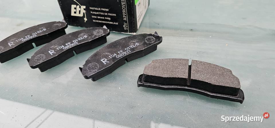 Klocki hamulcowe FORD FIESTA I 19761983 PRZÓD Zbąszyń