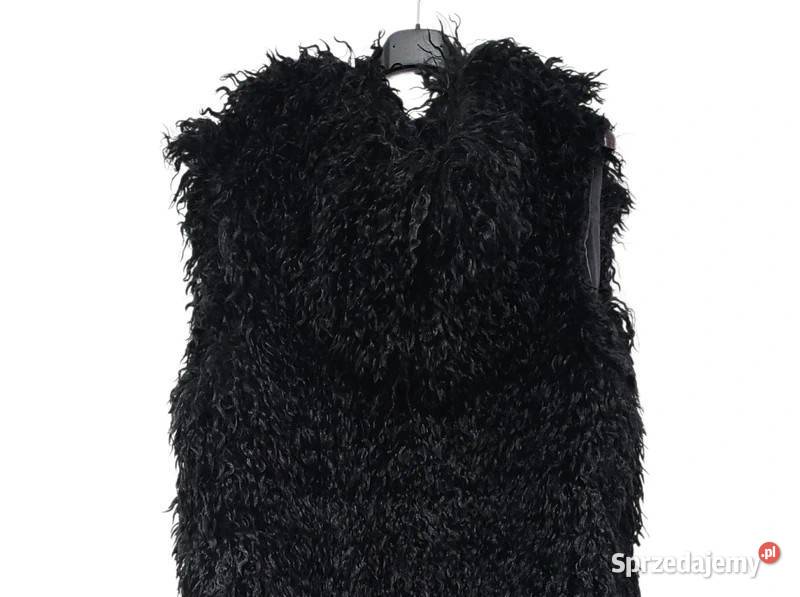 Nowe futerko sztuczne Lama z kapturem i pomorskie