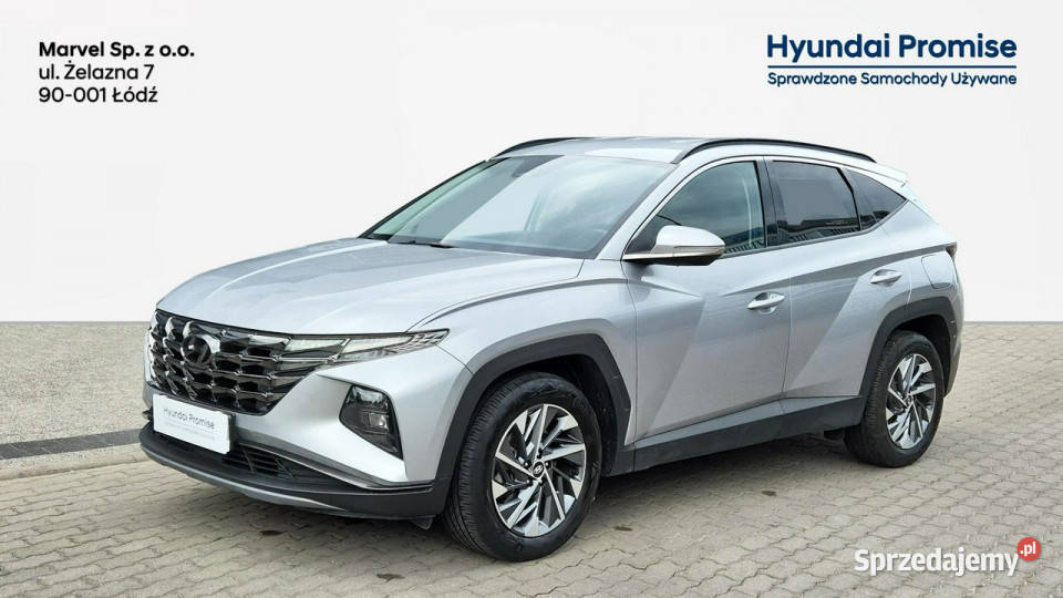 Hyundai Tucson 16 TGDI 150 2WD 6 MT WersjaSmart wielofunkcyjna kierownica Łódź