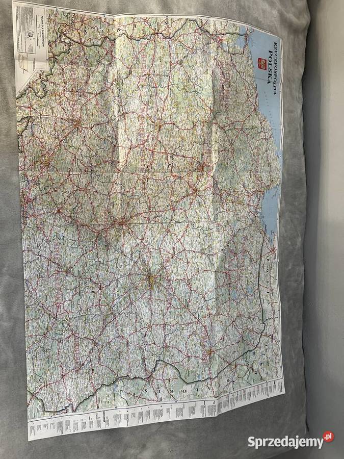 Mapa Polska zawodowców Tir Moto Demart 11750000 Jasło