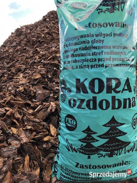 Kora sosnowa gruba sortowana DOSTAWA podłoża sprzedam