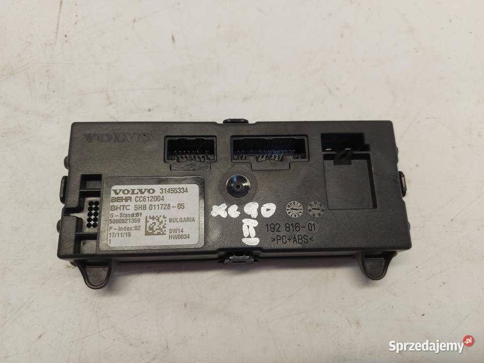 VOLVO XC90 II D5 Moduł sterownik klimatyzcji