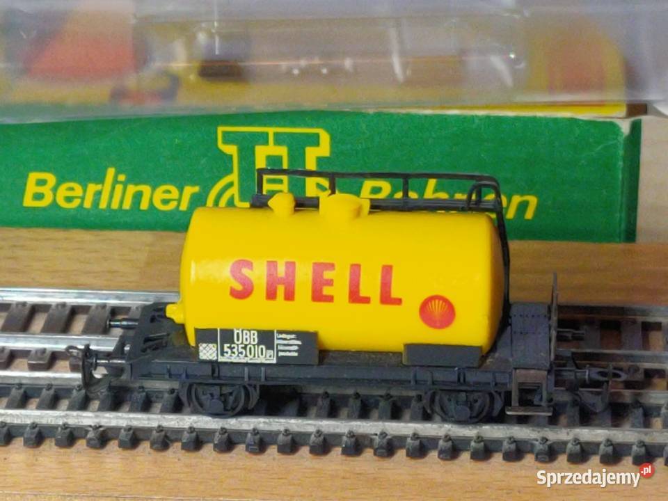 Cysterna SHELL BB żółta BTTB do TT małopolskie Kraków