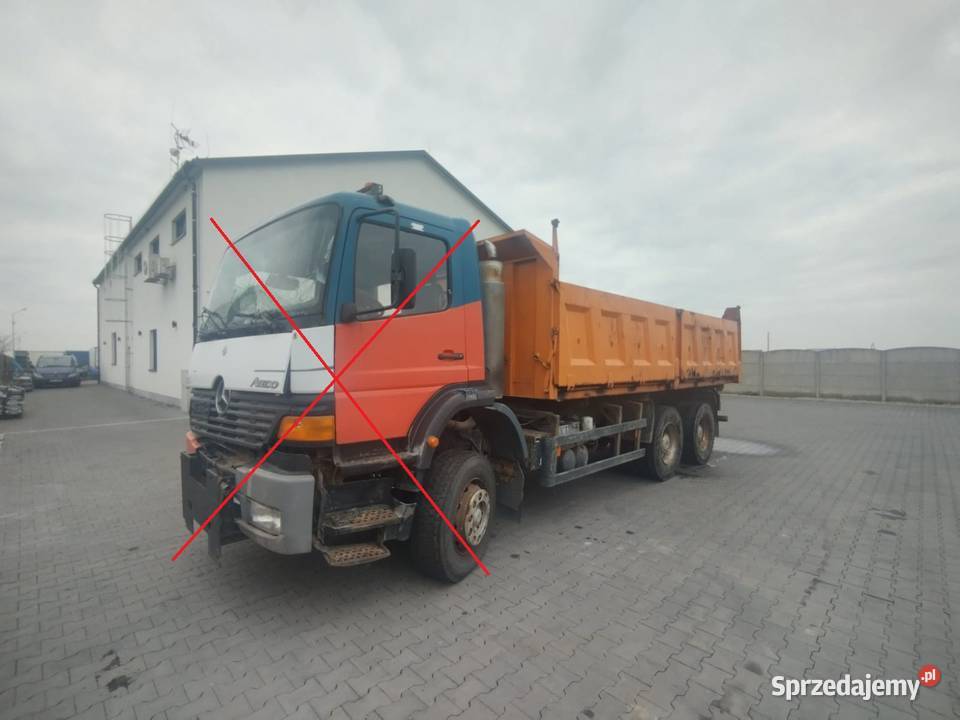 Mercedes Actros wywrotka Rzędowice
