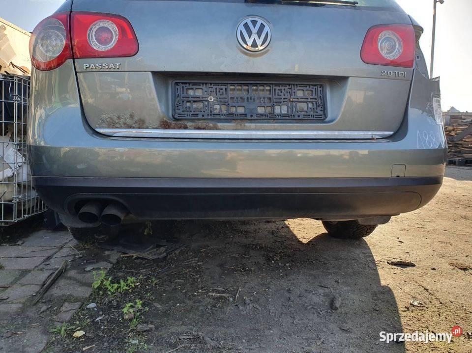 ZDERZAK TYŁ VOLKSWAGEN PASSAT B6 LB6S Lipno