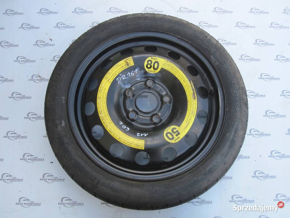 AUDI A3 II 8P GOLF V LEON II koło dojazdowe Kielce