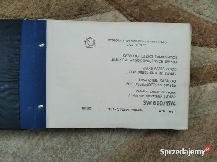 Katalog części silników wysokoprężny SW 680174 lubelskie