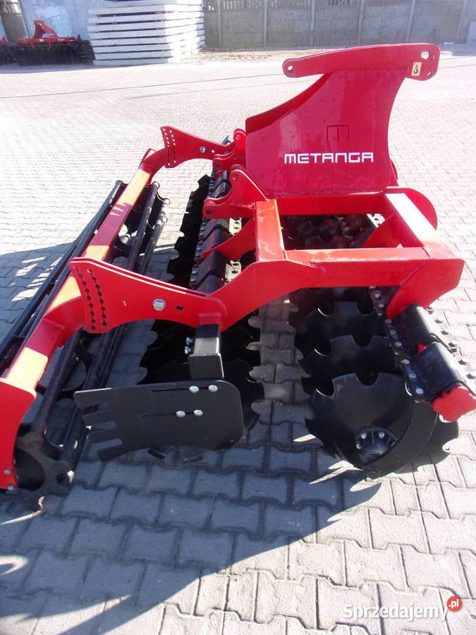 Brona talerzowa kompaktowa BT270 Metanga 27m w nieuszkodzony Opoczno