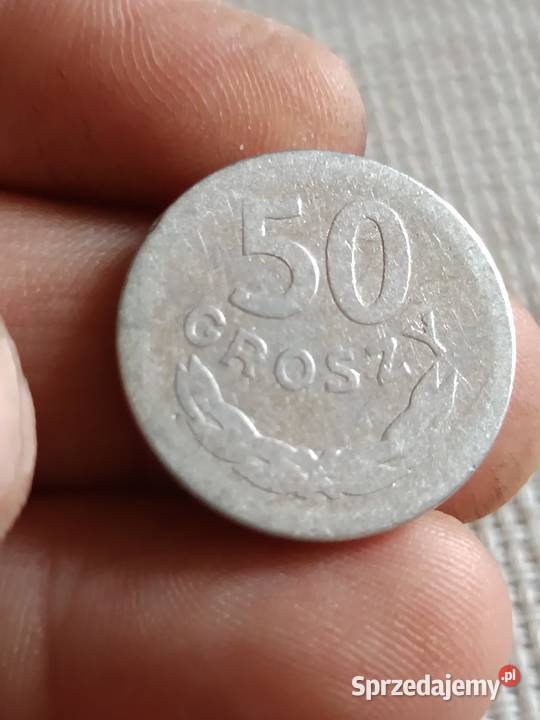 Sprzedam monete 50 gr 1949 r ooooo Numizmatyka Chełm