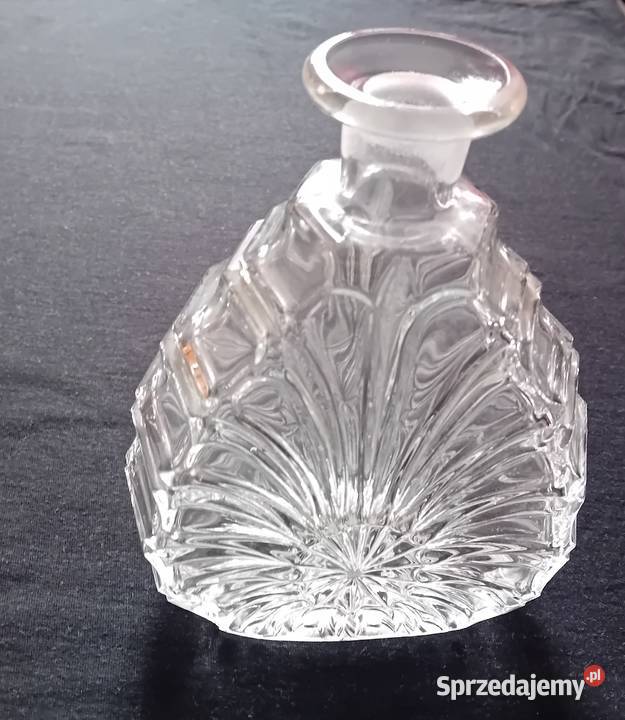 Karafka art deco Bohemia pierwsza połowa XX w