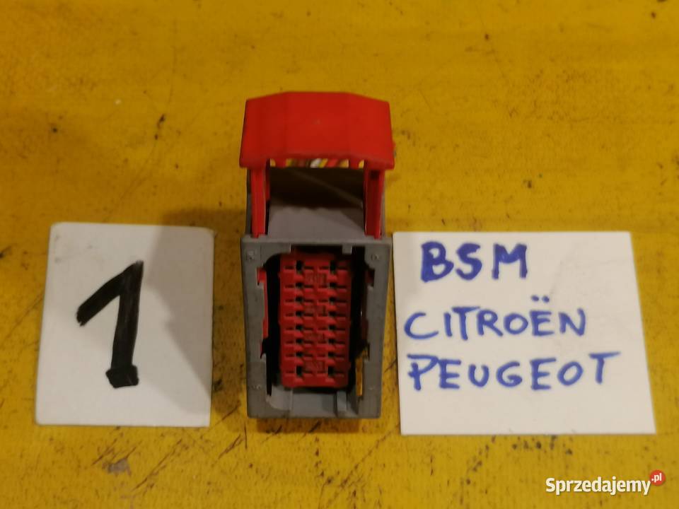 wtyczka BSM Citroen Peugeot łódzkie Piotrków Trybunalski sprzedam