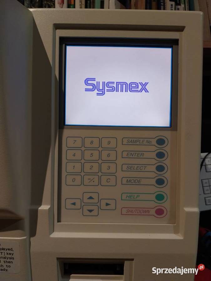 Analizator hematologiczny Sysmex KX 21N Pozostałe