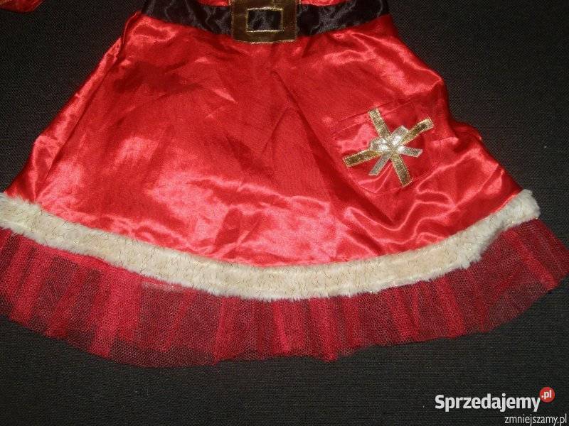 Strój kostium Pani Mikołajowa Śnieżynka 12 latka Siedlce sprzedam