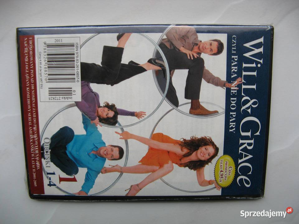 Will i Grace 5 DVD 20 odcinków polski lektorNowe Poznań