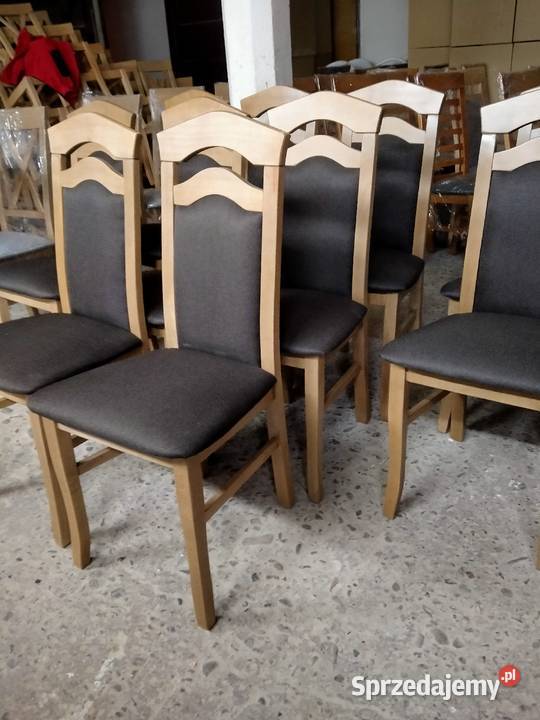 Nowe krzesła bukowe
