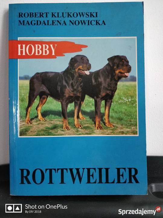 Książka zwierzęta psy Rottweiler opolskie sprzedam