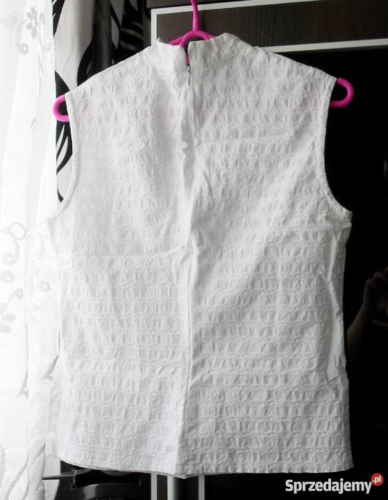 NEGHI BIAŁA BLUZKA JAPONKA R 38 Łódź sprzedam