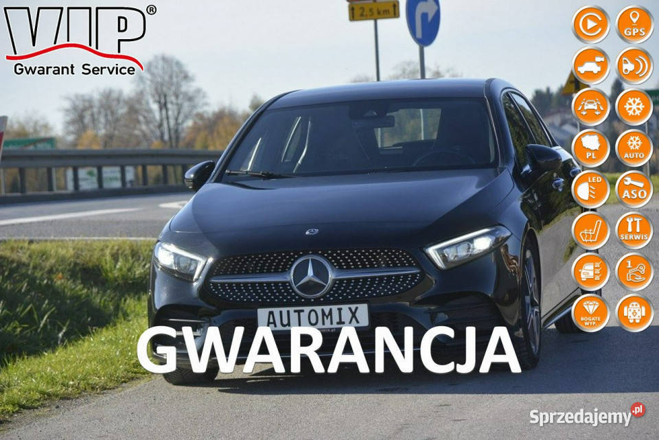 Mercedes A 180 13 AMG Line full led nawi kamera światła do jazdy dziennej Sędziszów Małopolski
