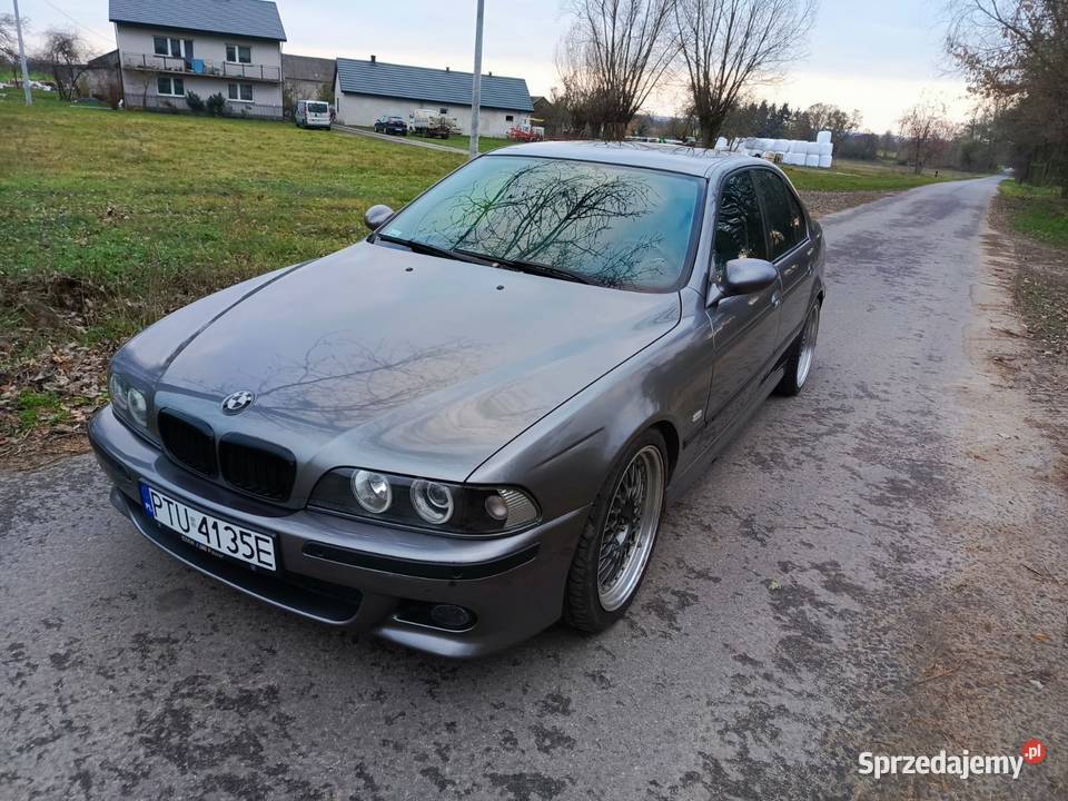 BMW E39 M pakiet 525d Turbo hybryda po mapie dużo dodatków dwa komplety kół