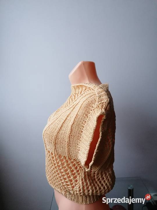 DAMSKI BEZRĘKAWNIK Z DZIANINY RUNIWERSALNY Łódź