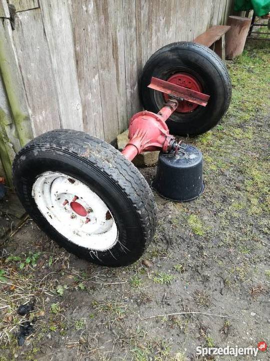 Most żuk idealny traktor sam przyczepa Przywidz