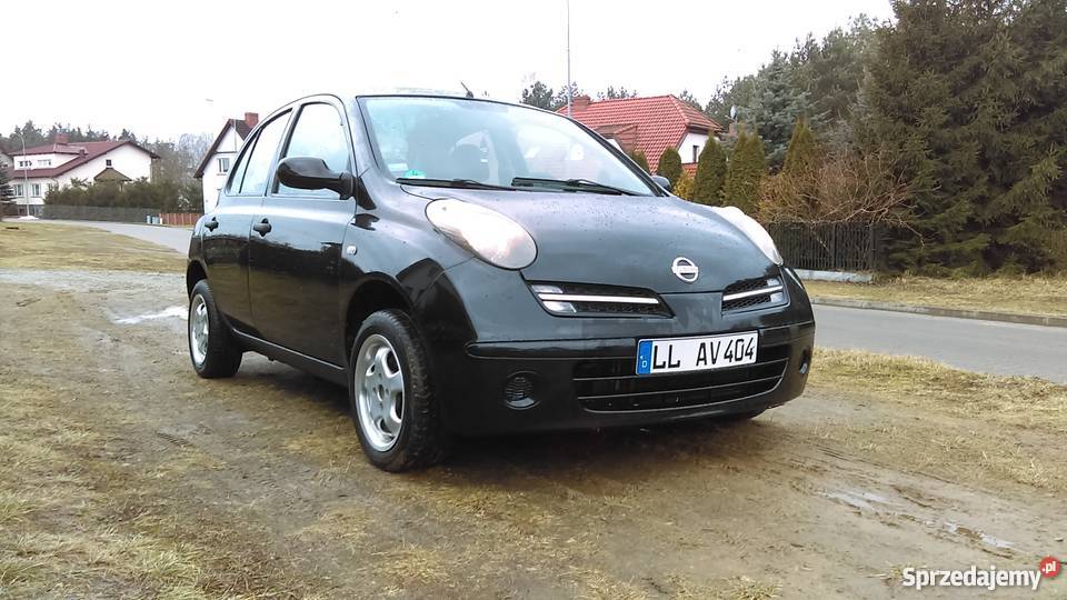 Nissan Micra K12 2006 12 benzyna wspomaganie kierownicy Margonin