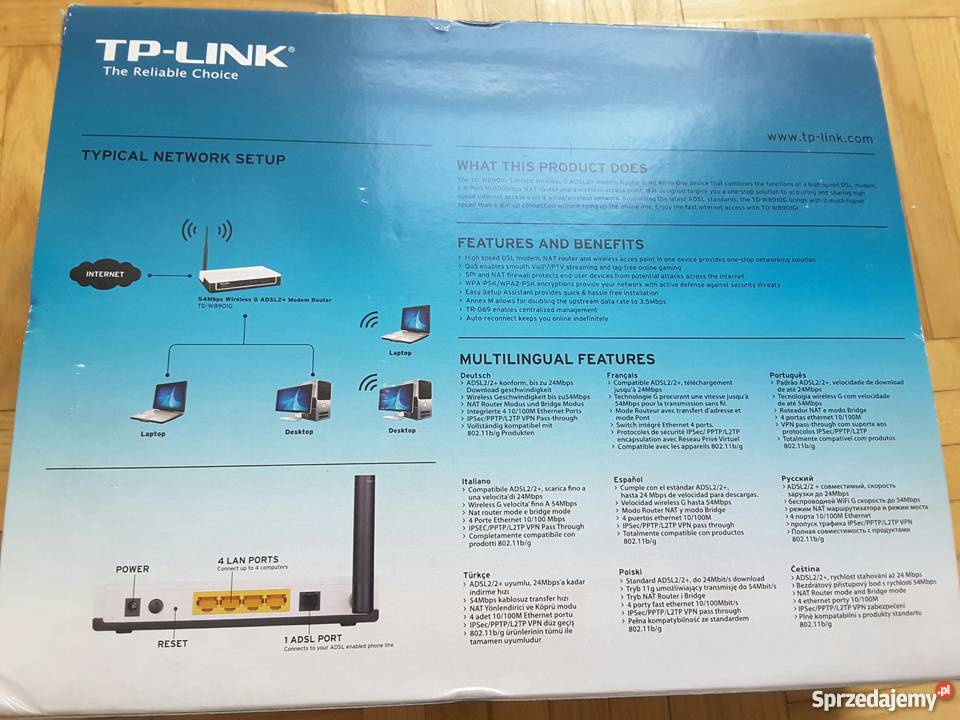 Router TpLink TDW8901G Warszawa