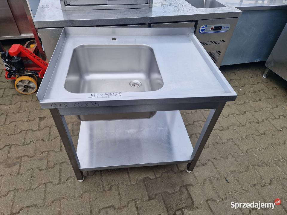 Zlew Gastronomiczny 1 Komorowy Z Półką 917085