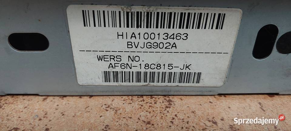 Radio CD Nawigacja JAGUAR XJ X351 BF6N18C815JC zachodniopomorskie Szczecin